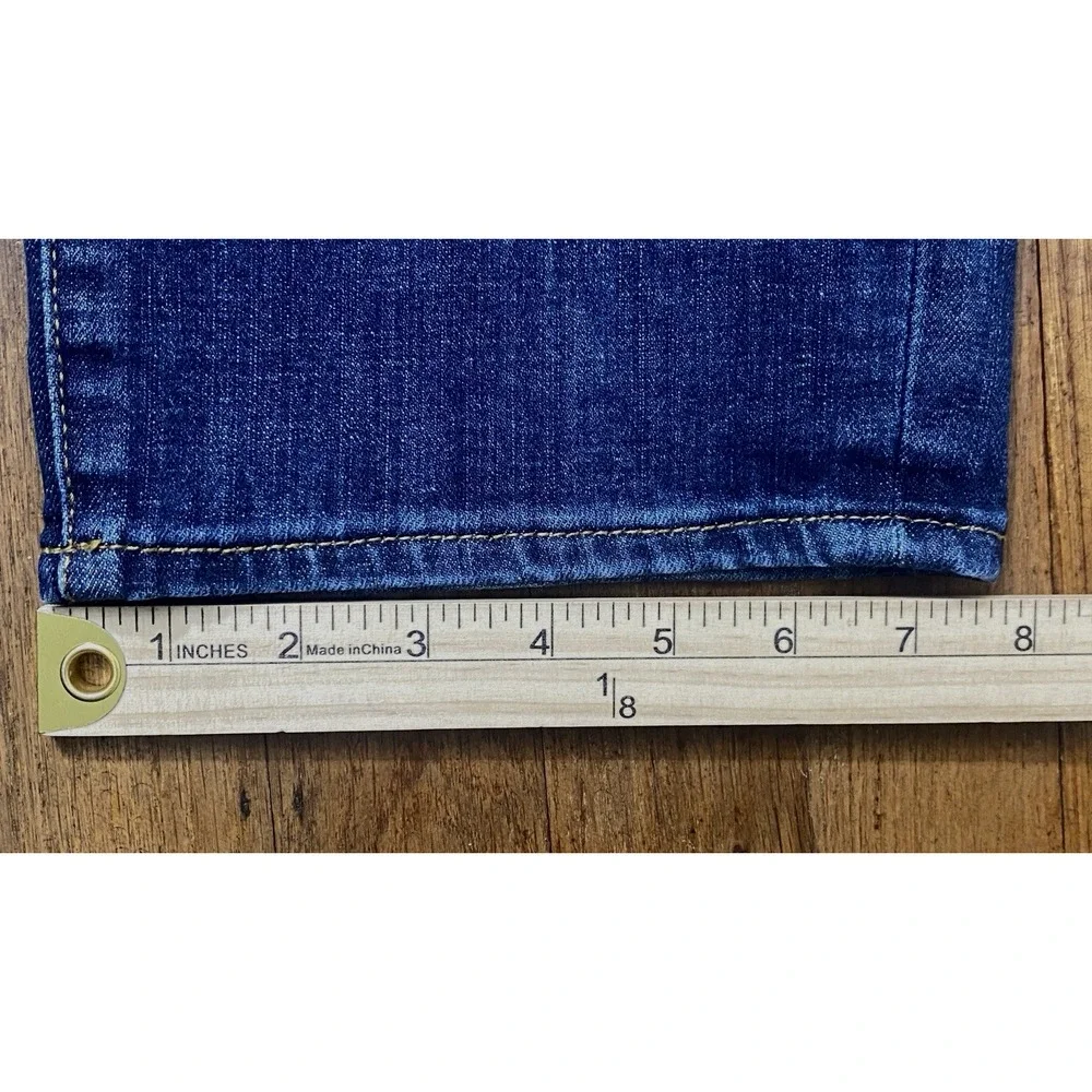 Lucky Brand Jeans Mens 38x31 Whiskered 410 Athletic Straight Leg Stretch Comfort